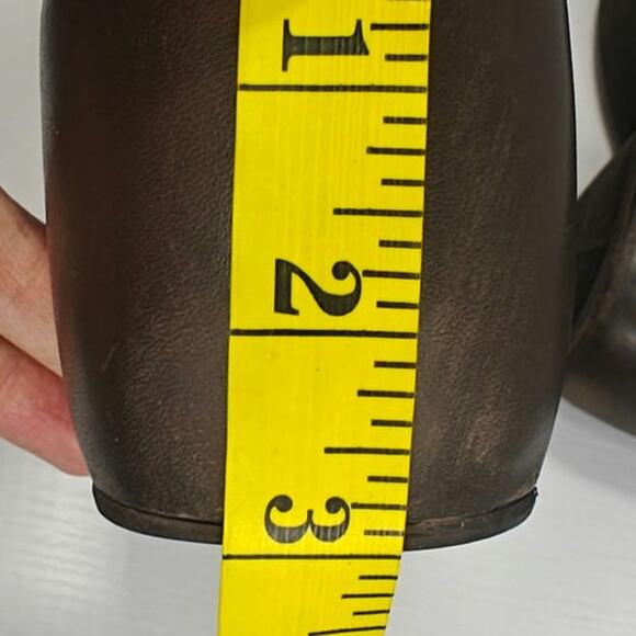 Brown Leather Platform Booties by Everlane sz 5.5 - Picture 9 of 9